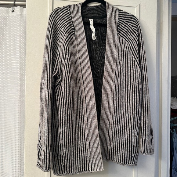 lululemon athletica Sweaters - Cotton-Cashmere Blend Sweater Wrap Lululemon